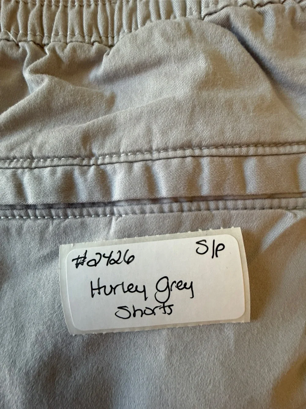 Mens Hurley Phantoms Natural Baja Volley Shorts. Small